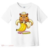Funny Capybara Lovers Banana Capybanana Toddler T-Shirt thumb 0