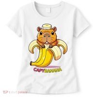 Funny Capybara Lovers Banana Capybanana Women's T-Shirt thumb 0