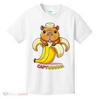 Funny Capybara Lovers Banana Capybanana Kids T-Shirt thumb 0