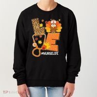 Funny Cute Love Thanksgiving #Nurse Life Women's Sweatshirt thumb 0