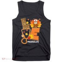 Funny Cute Love Thanksgiving #Nurse Life Tank Top thumb 0