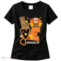 Funny Cute Love Thanksgiving #Nurse Life Women's T-Shirt thumb 0