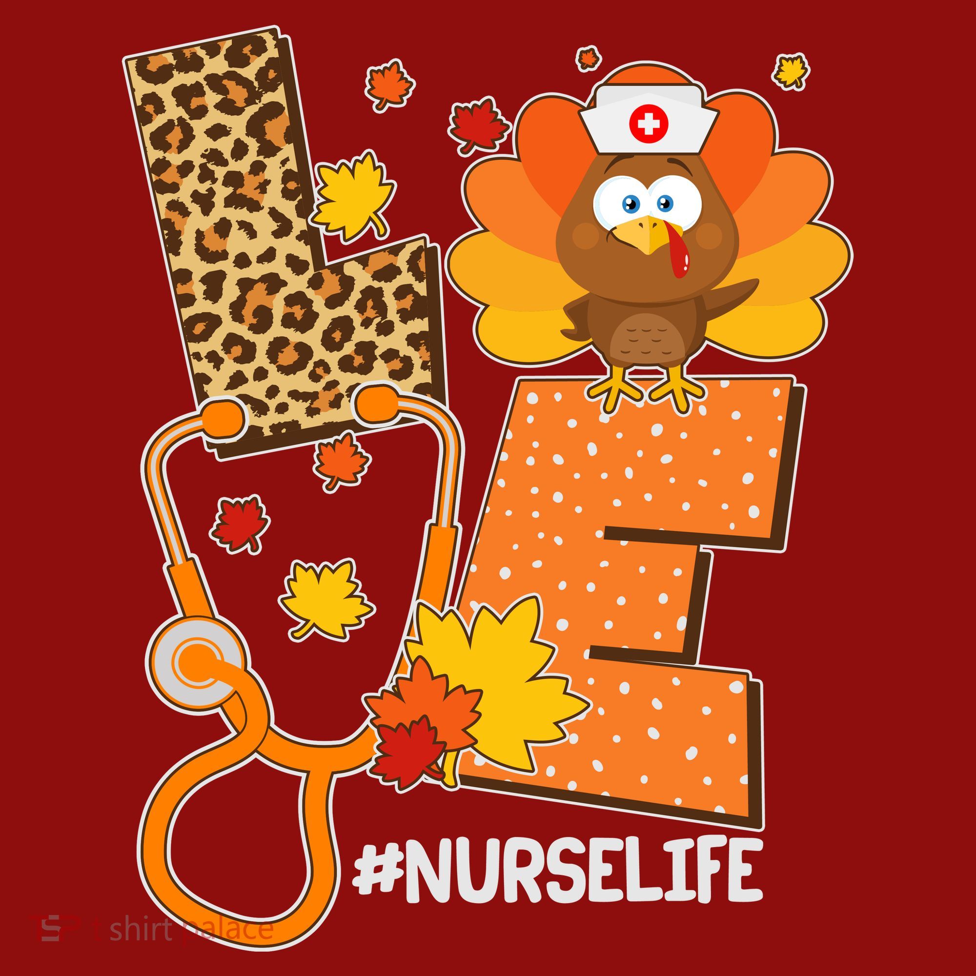 Funny Cute Love Thanksgiving #Nurse Life Long Sleeve Shirt