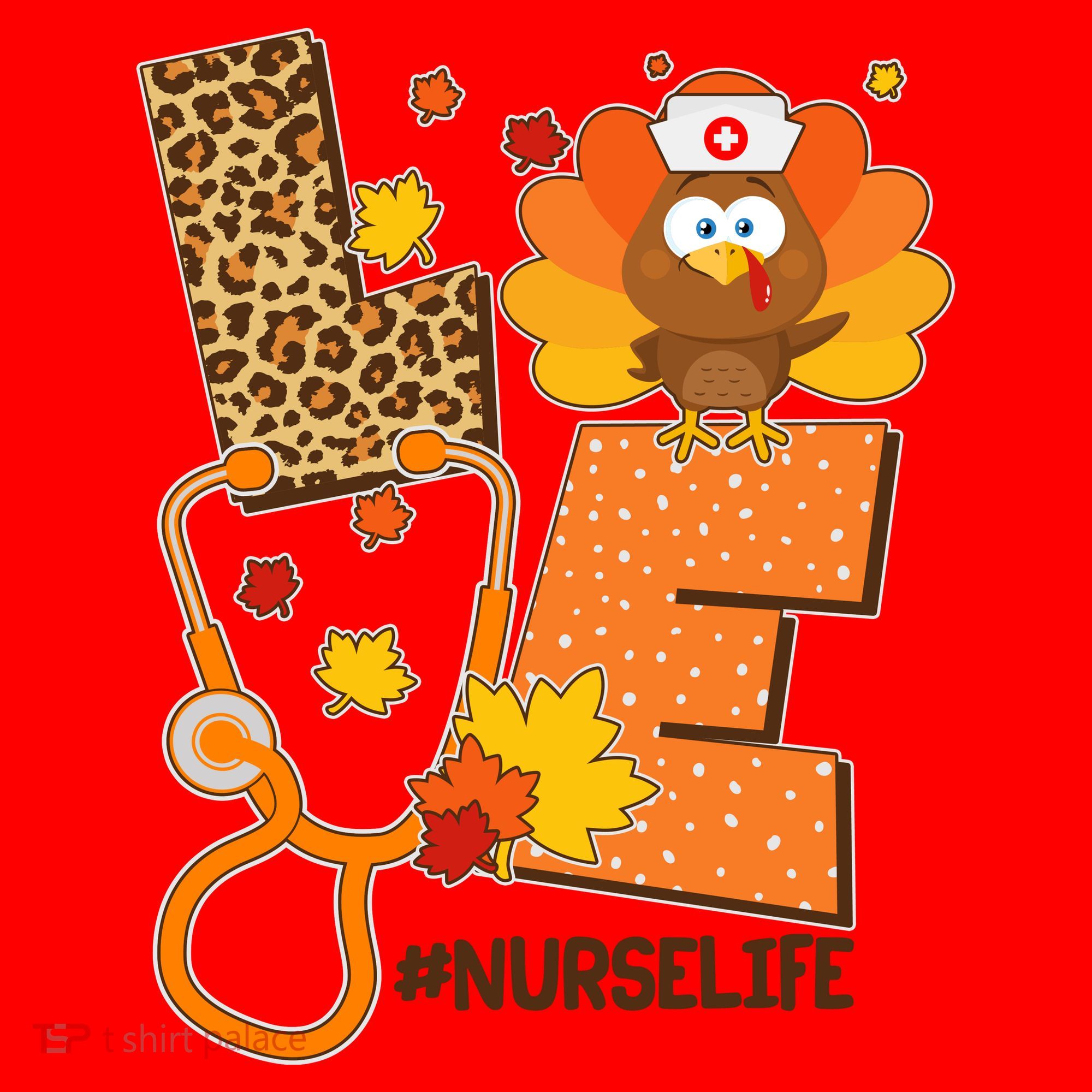 Funny Cute Love Thanksgiving #Nurse Life Santa Hat