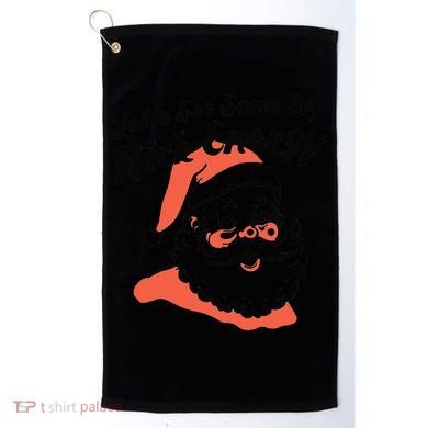 Funny Christmas LetS See Some Big Nick Energy Golf Towel