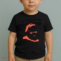 Funny Christmas LetS See Some Big Nick Energy Toddler T-Shirt thumb 2