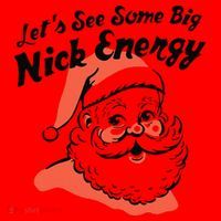 Funny Christmas LetS See Some Big Nick Energy Santa Hat thumb 1