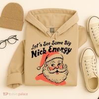 Funny Christmas LetS See Some Big Nick Energy Hoodie thumb 4