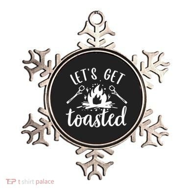 Funny Camping LetS Get Toasted Cool Campers Gift Ornament