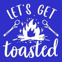 Funny Camping LetS Get Toasted Cool Campers Gift Women's Tank Top thumb 5