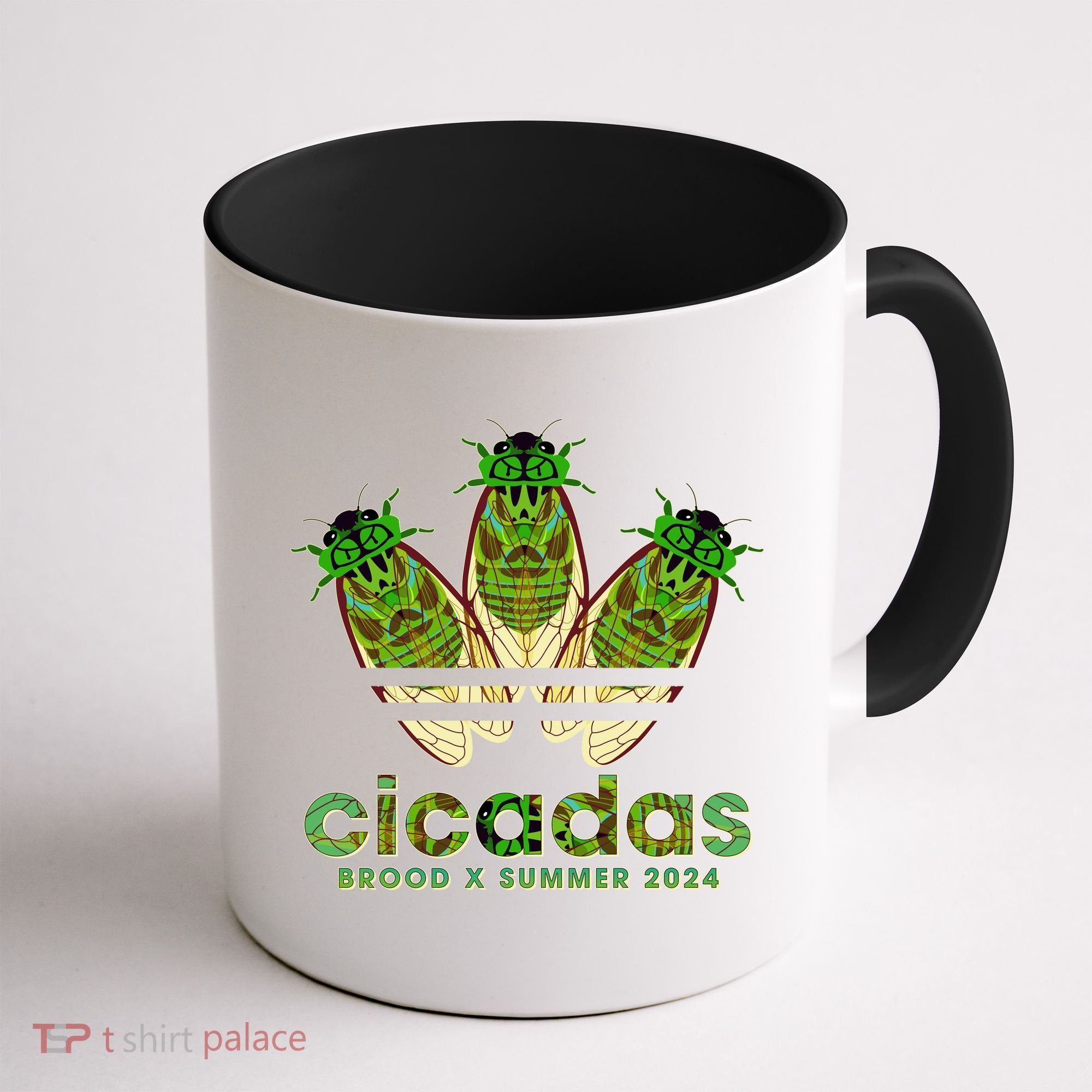 Funny Cicadas Logo Brood X Summer 2024 Coffee Mug