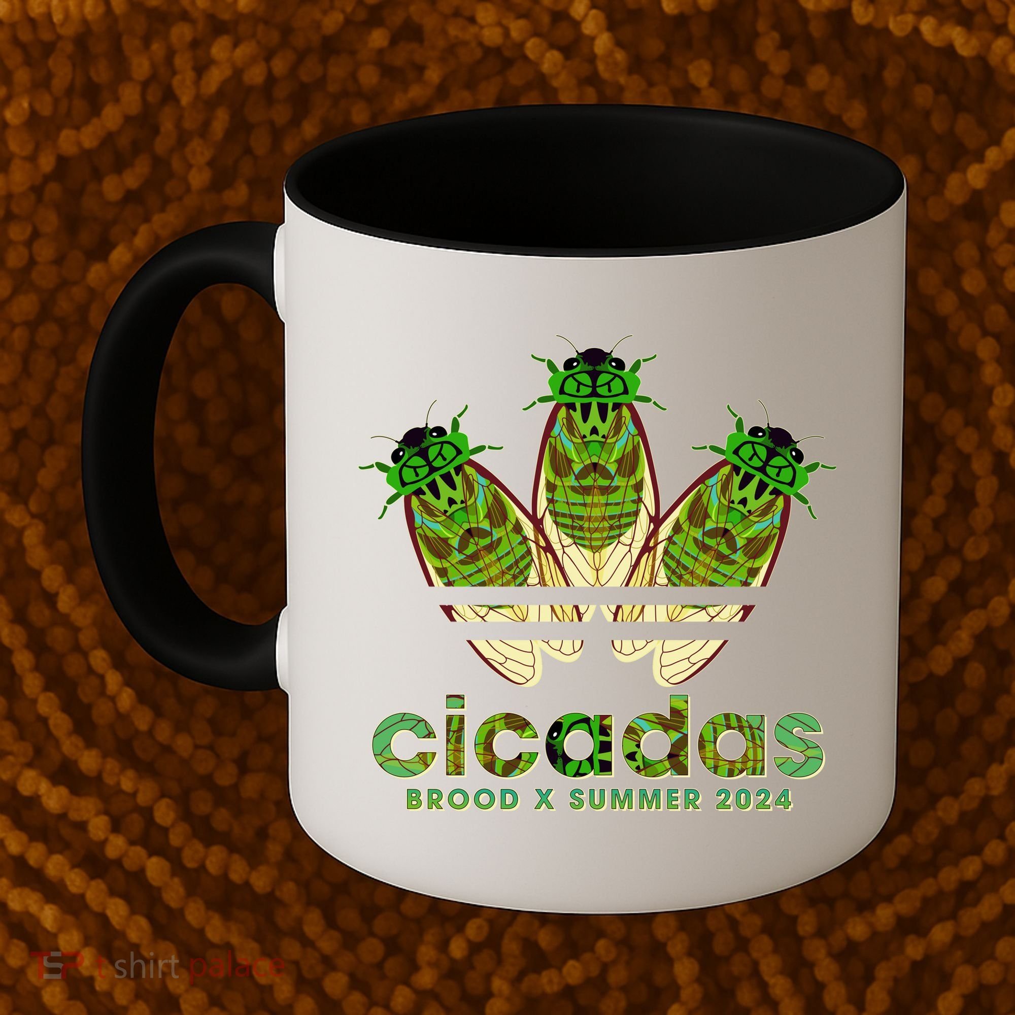 Funny Cicadas Logo Brood X Summer 2024 Coffee Mug