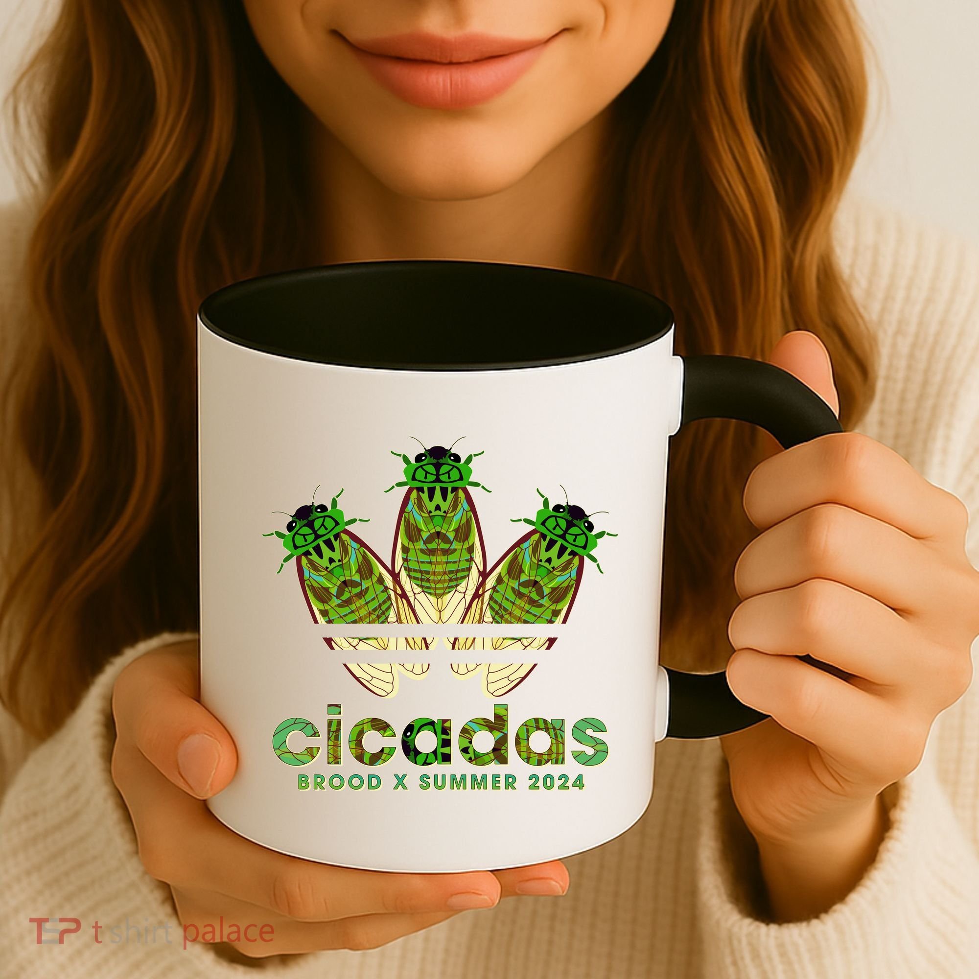 Funny Cicadas Logo Brood X Summer 2024 Coffee Mug
