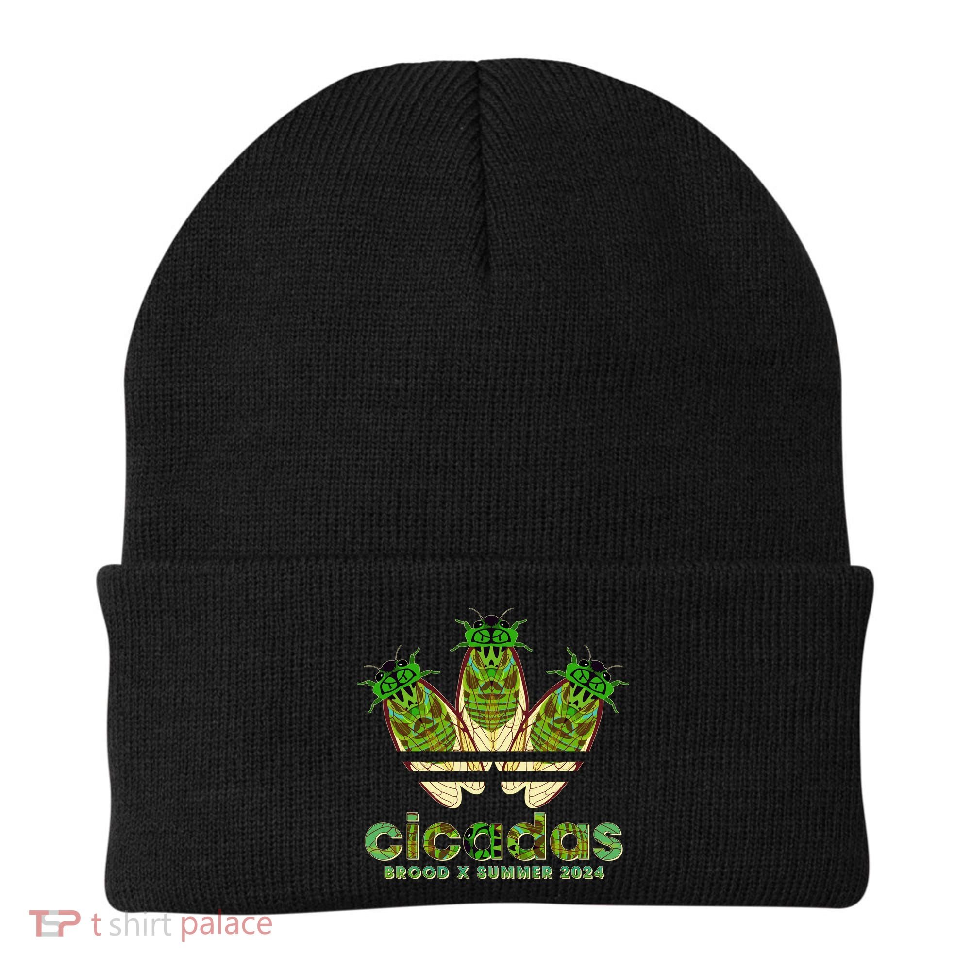 Funny Cicadas Logo Brood X Summer 2024 Beanie