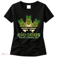Funny Cicadas Logo Brood X Summer 2024 Women's T-Shirt thumb 0