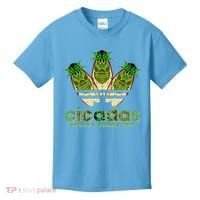 Funny Cicadas Logo Brood X Summer 2024 Kids T-Shirt thumb 0