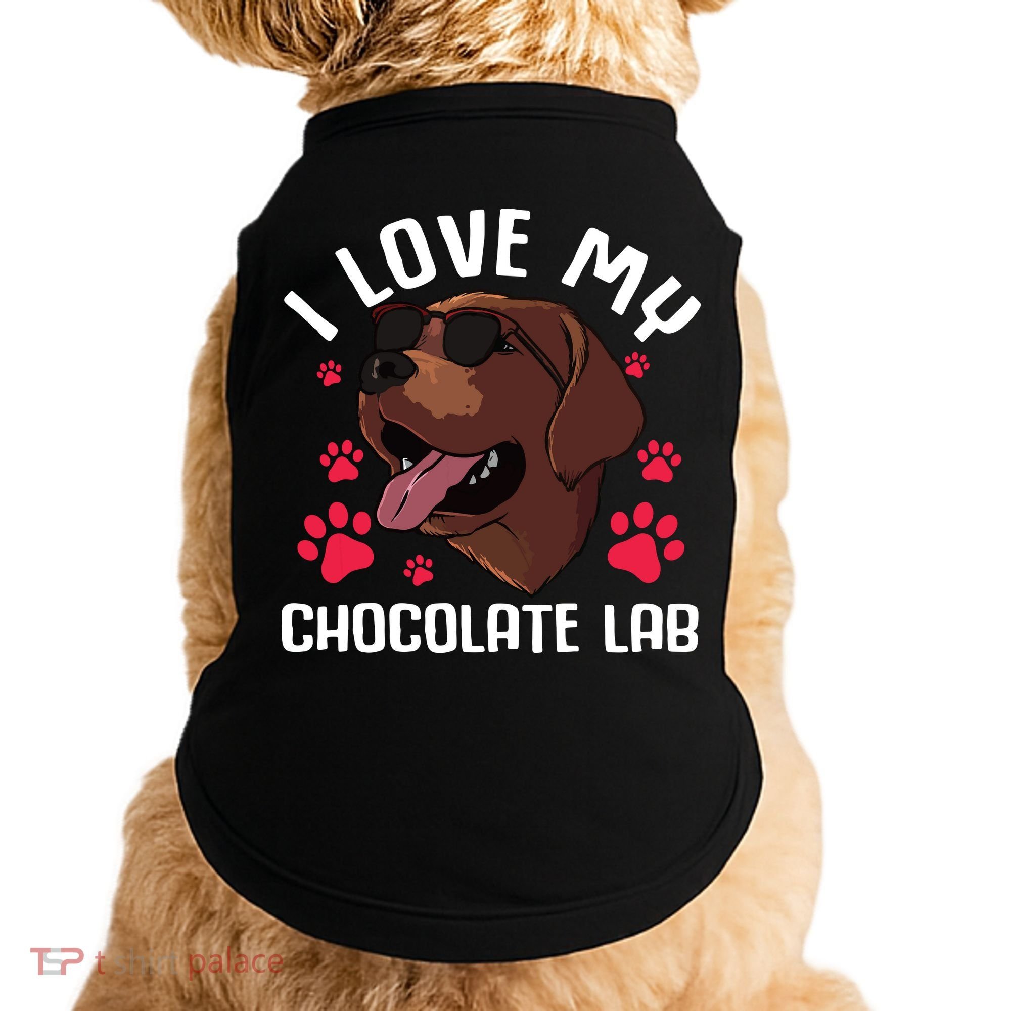 Funny Chocolate Labrador Retriever Gift Men Women Lab Lover Doggie Tank
