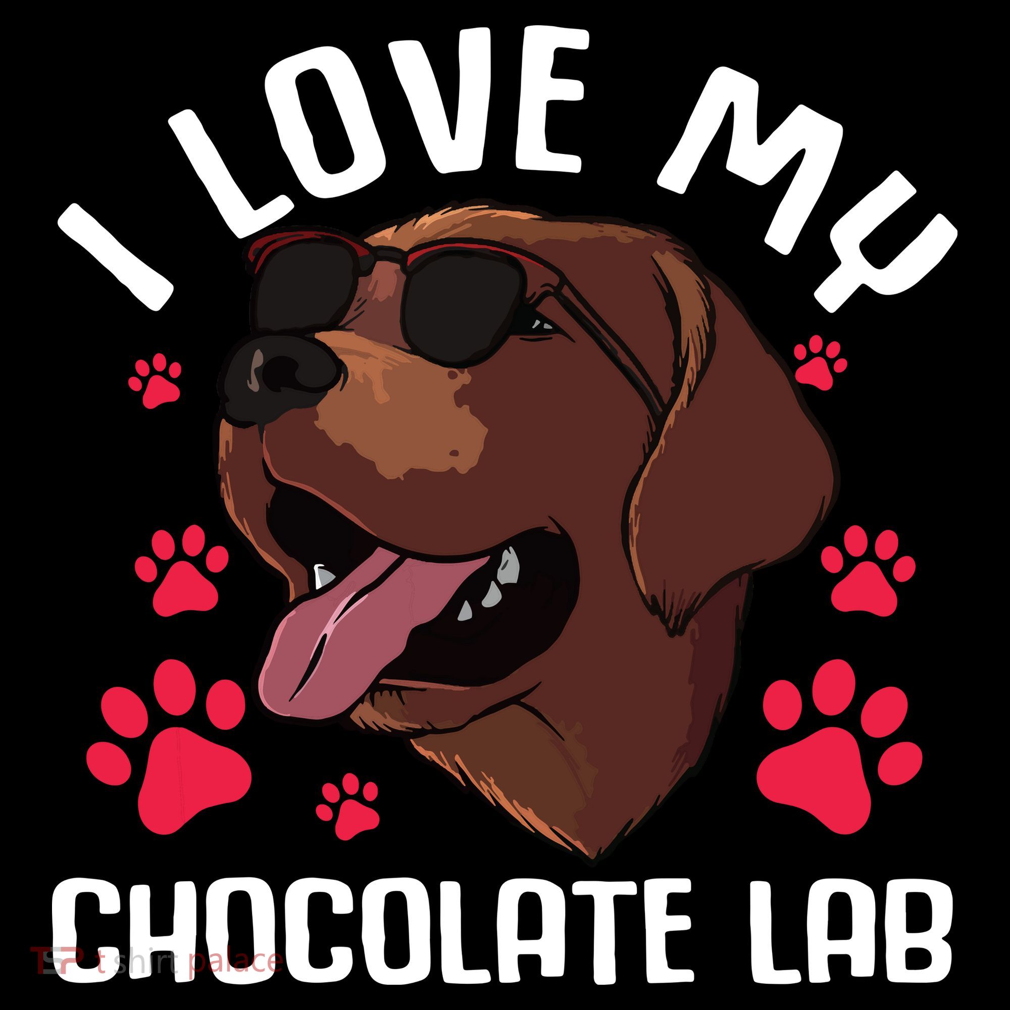 Funny Chocolate Labrador Retriever Gift Men Women Lab Lover T-Shirt