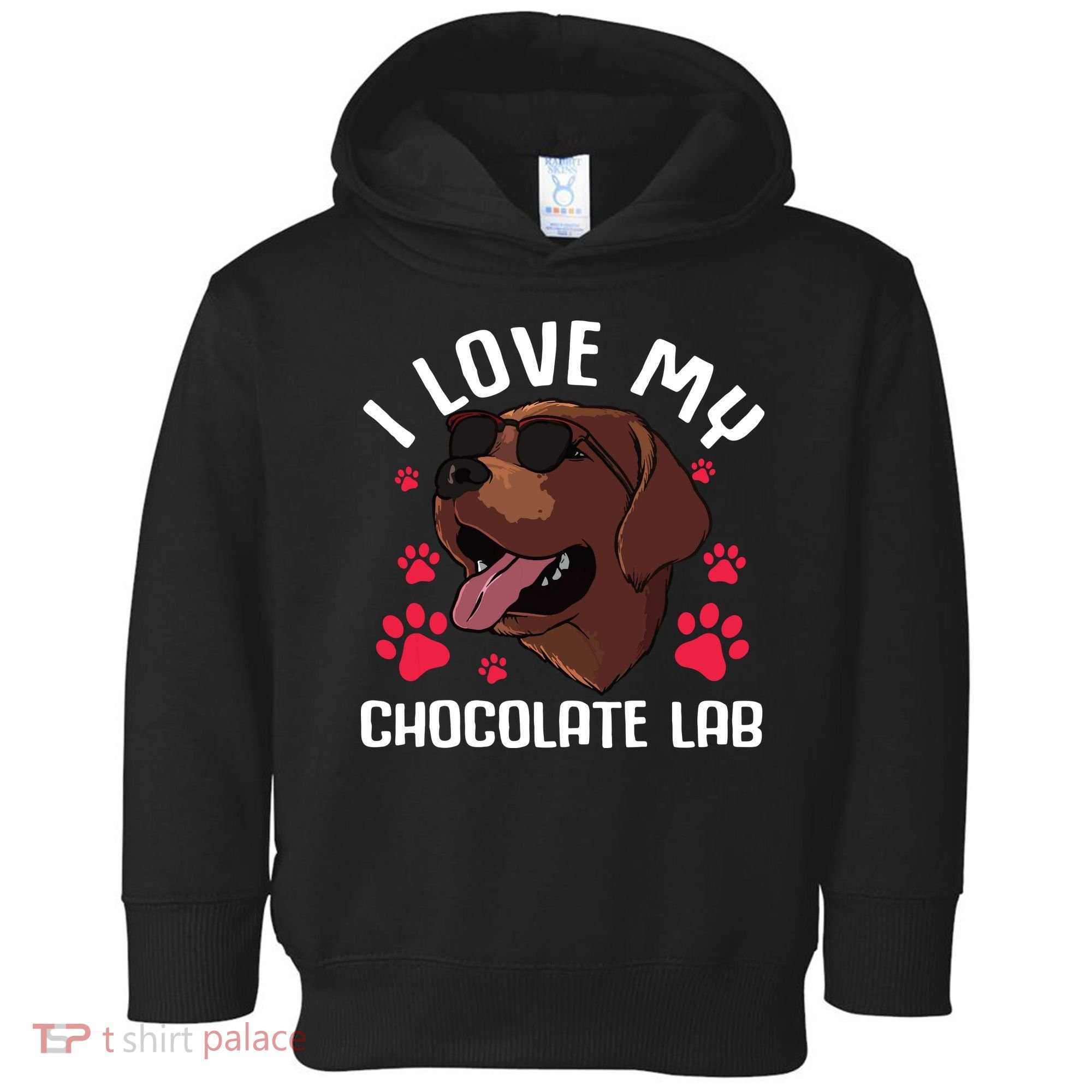 Funny Chocolate Labrador Retriever Gift Men Women Lab Lover Toddler Hoodie