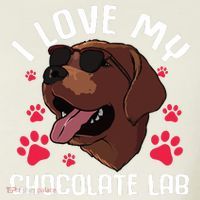 Funny Chocolate Labrador Retriever Gift Men Women Lab Lover Bucket Hat thumb 4