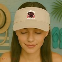 Funny Chocolate Labrador Retriever Gift Men Women Lab Lover Visor thumb 2