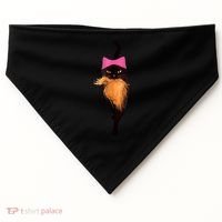 Funny Cat Ladies And Cat Guy USA-Made Doggie Bandana thumb 0