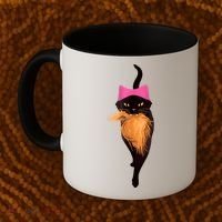 Funny Cat Ladies And Cat Guy Coffee Mug thumb 2