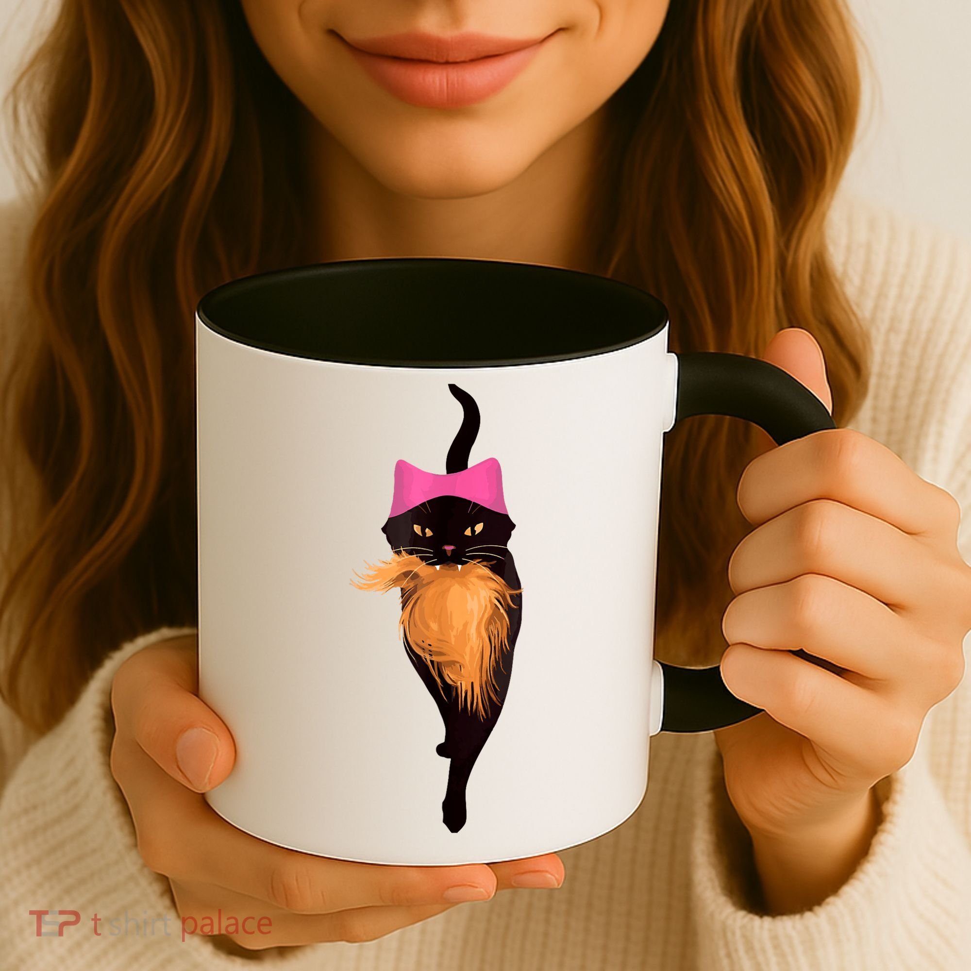 Funny Cat Ladies And Cat Guy Coffee Mug