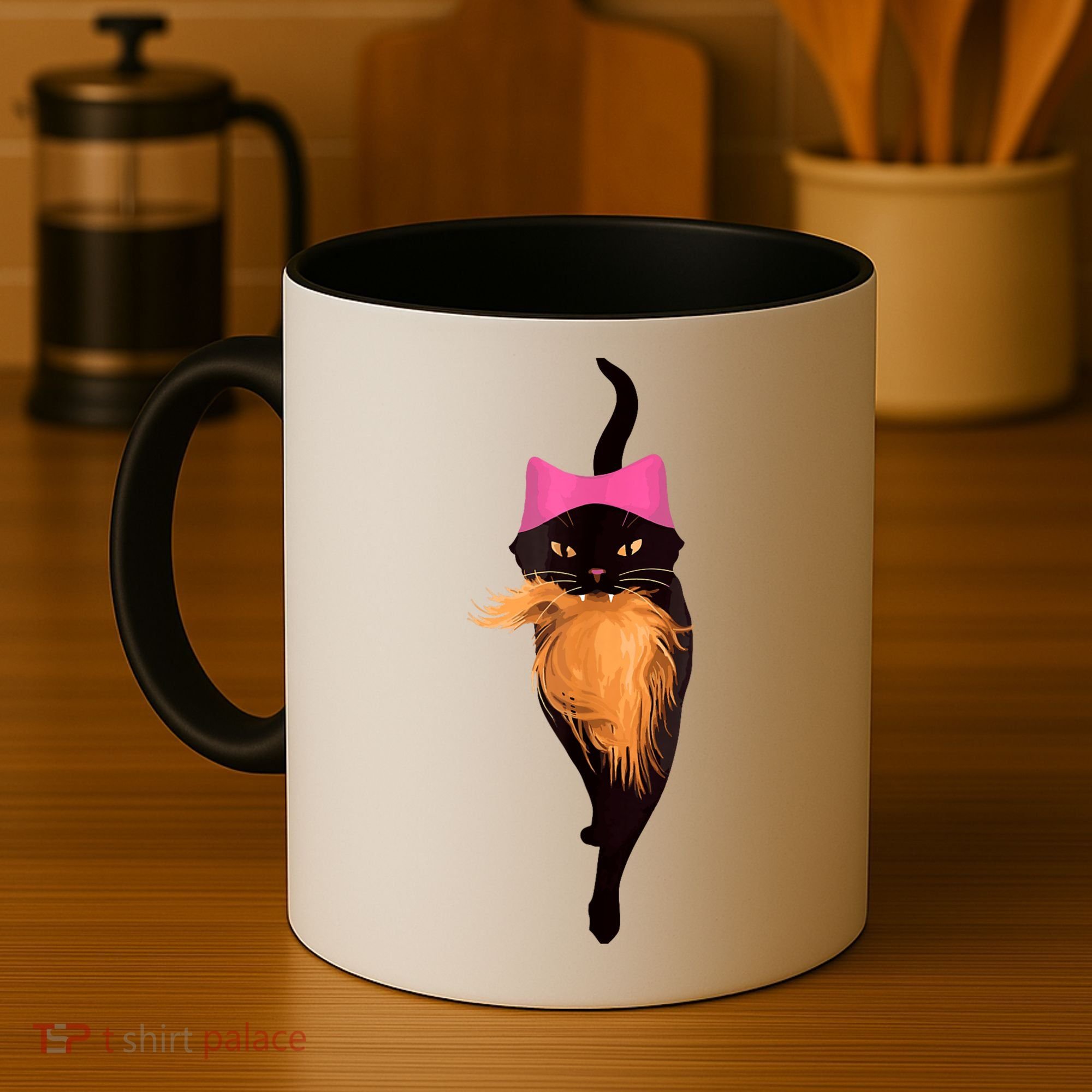 Funny Cat Ladies And Cat Guy Coffee Mug