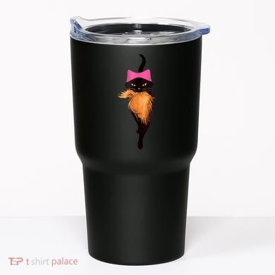 Funny Cat Ladies And Cat Guy Tumbler