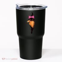 Funny Cat Ladies And Cat Guy Tumbler thumb 0
