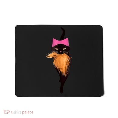 Funny Cat Ladies And Cat Guy Mousepad