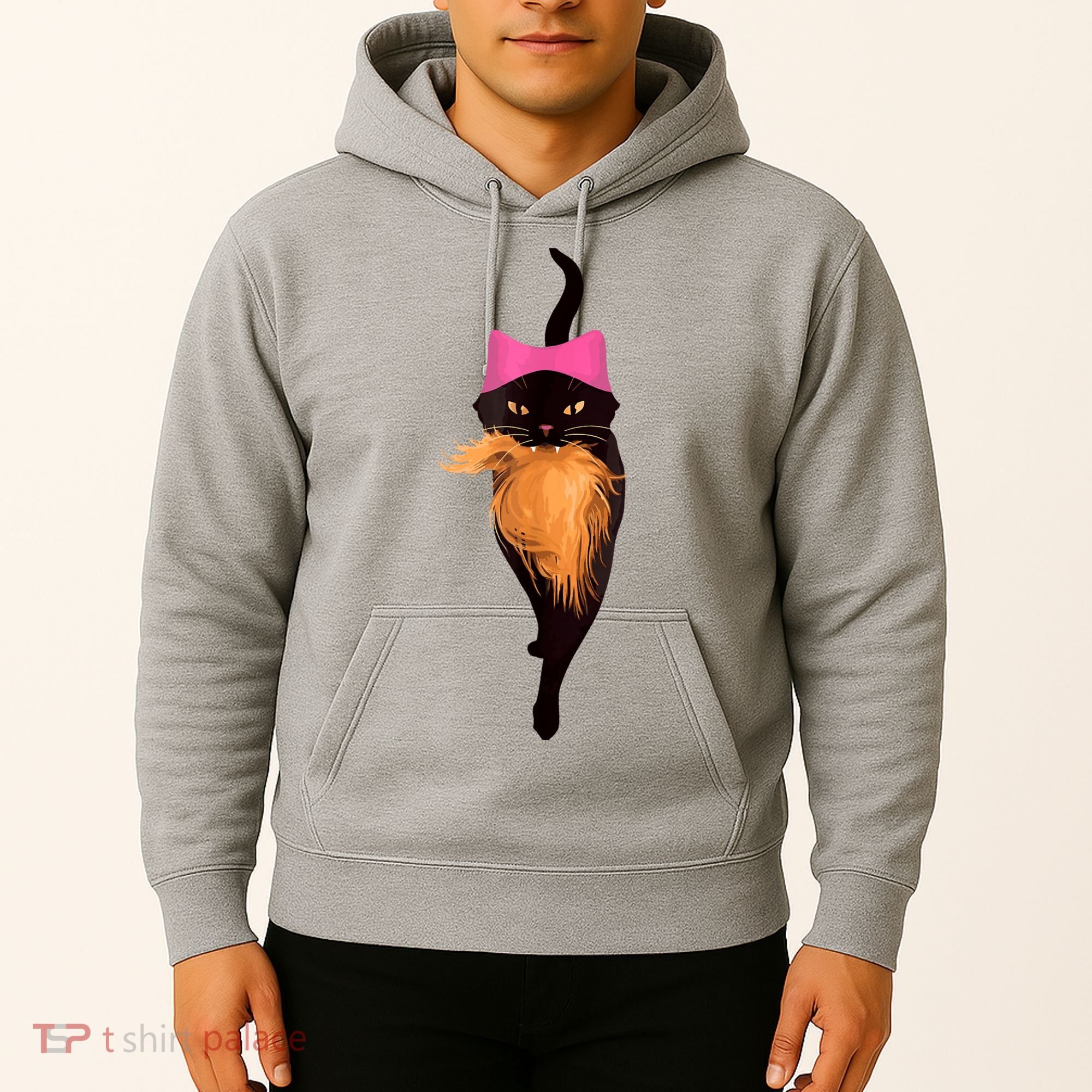Funny Cat Ladies And Cat Guy Hoodie