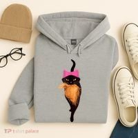 Funny Cat Ladies And Cat Guy Hoodie thumb 4