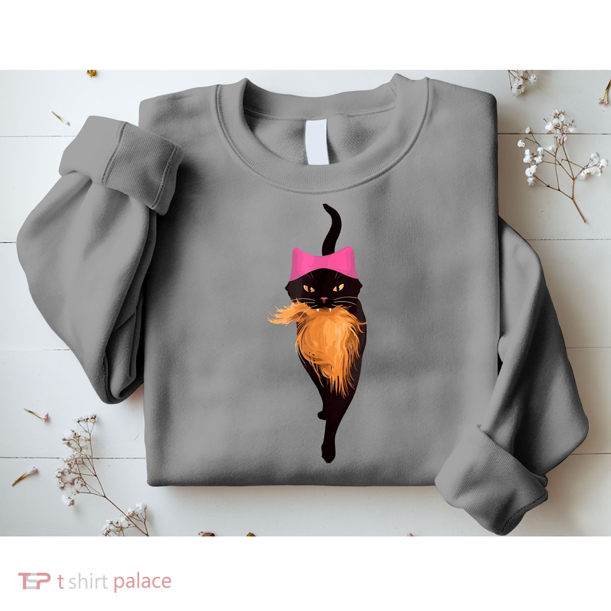 Funny Cat Ladies And Cat Guy Sweatshirt