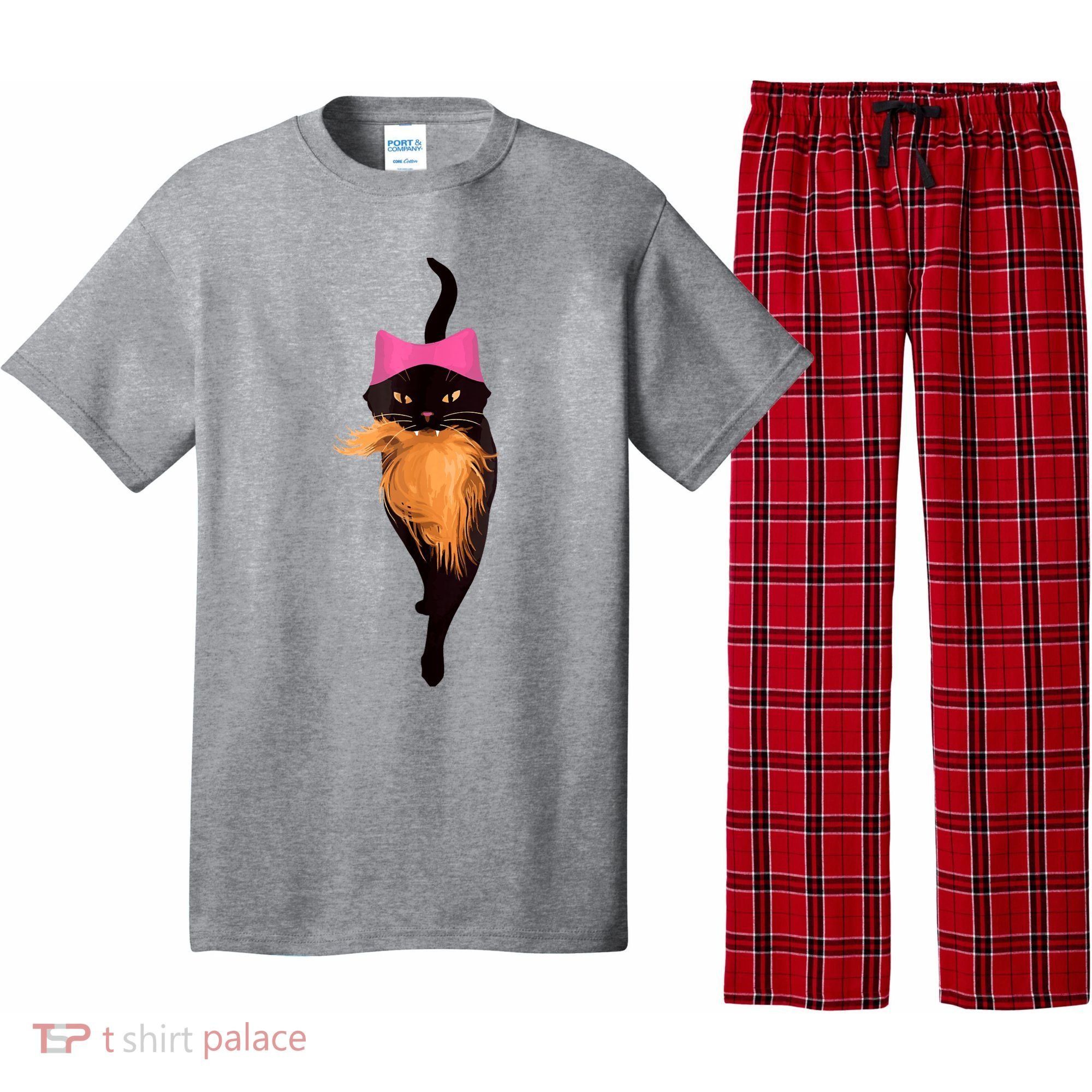 Funny Cat Ladies And Cat Guy Pajama Set