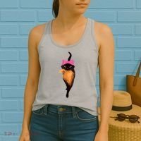 Funny Cat Ladies And Cat Guy Women's Tank Top thumb 2