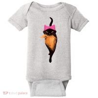 Funny Cat Ladies And Cat Guy Baby Bodysuit thumb 0