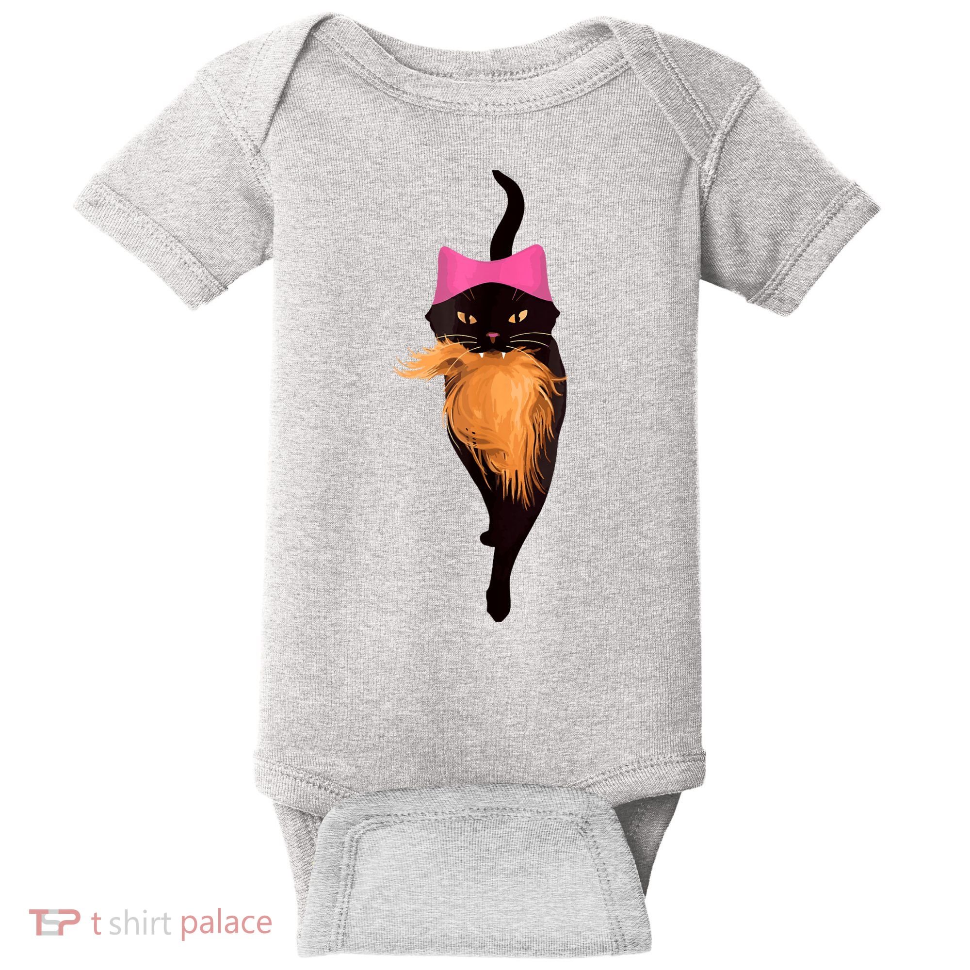 Funny Cat Ladies And Cat Guy Baby Bodysuit