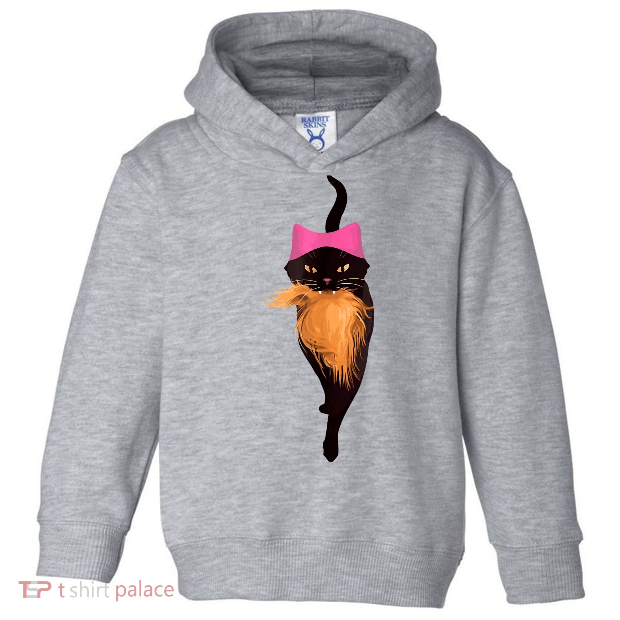 Funny Cat Ladies And Cat Guy Toddler Hoodie