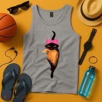 Funny Cat Ladies And Cat Guy Tank Top thumb 4