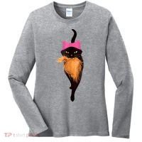 Funny Cat Ladies And Cat Guy Women's Long Sleeve Shirt thumb 0