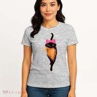 Funny Cat Ladies And Cat Guy Women's T-Shirt thumb 4