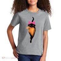 Funny Cat Ladies And Cat Guy Kids T-Shirt thumb 2