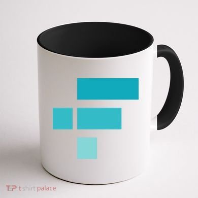 FTX Classic Logo Crypto Cryptocurrency FTT Coin Coffee Mug back