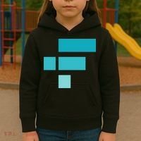 FTX Classic Logo Crypto Cryptocurrency FTT Coin Kids Hoodie thumb 3