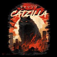 Funny Cat Lover Catzilla Cat Humor Cat Coffee Mug thumb 5