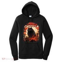 Funny Cat Lover Catzilla Cat Humor Cat Women's Hoodie thumb 0