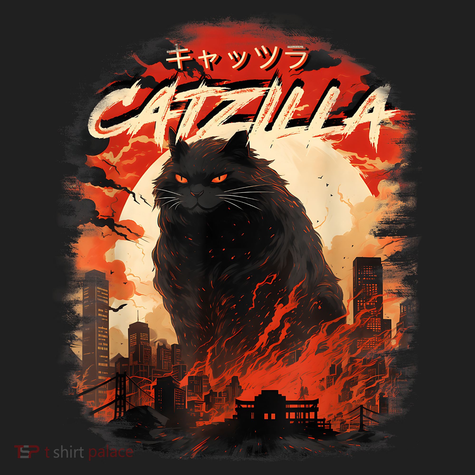 Funny Cat Lover Catzilla Cat Humor Cat Hat
