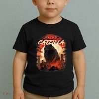 Funny Cat Lover Catzilla Cat Humor Cat Toddler T-Shirt thumb 2
